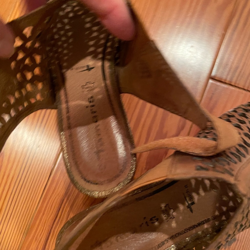 Tamari’s Cork wedge sandal
